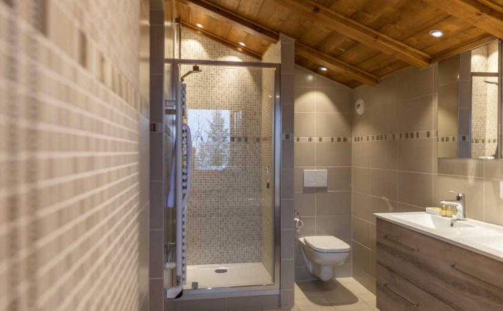 Chalet Bois d'Emeraude, La Tania, Bathroom